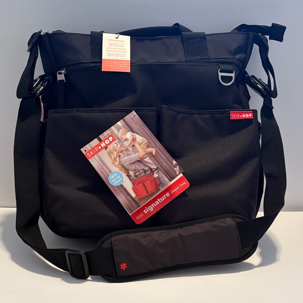 Skip Hop Black Baby Bag